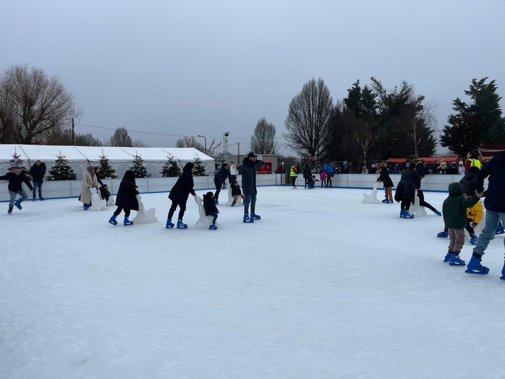 Fairlop Winter Village ice rink